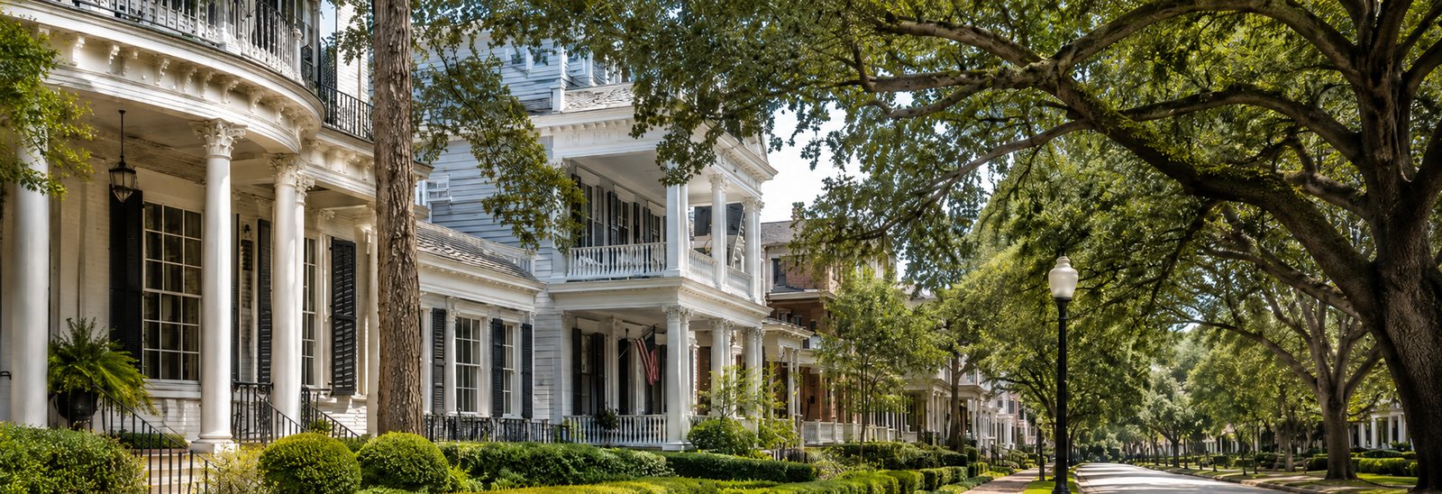 Twickenham historic district homes in Huntsville